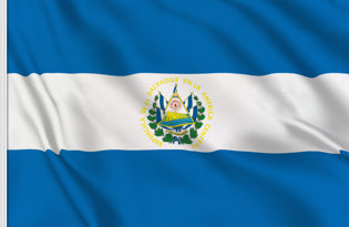 Bandera El Salvador de Estado