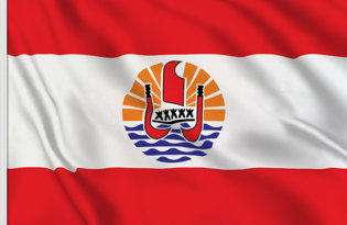 Flag French Polynesia