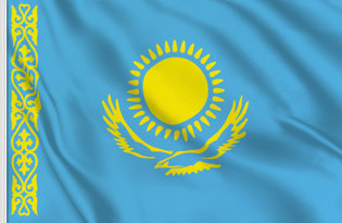 Bandera Kazajistan
