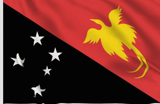 Flag New Guinea