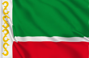 Flag Chechen Republic