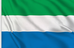 Bandera Sierra Leona