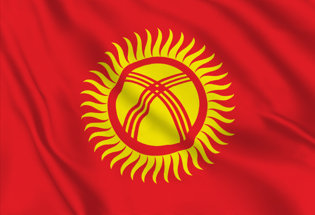 Flag Kyrgyzstan