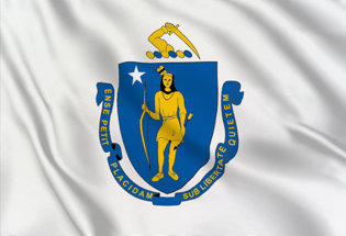 Flag Massachussetts