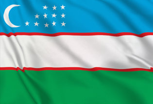 Flag Uzbekistan