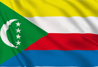 Flag Comoros