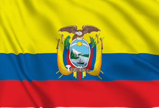 Bandera Ecuador