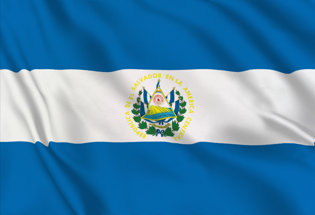 Bandera El Salvador de Estado