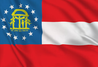 Bandera Georgia state