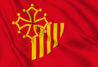 Bandera Languedoc-Rosellon