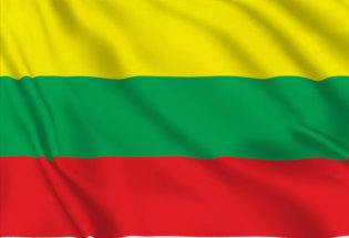 Bandera Lituania