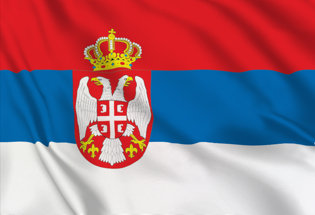 Bandera Serbia Republica