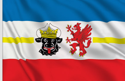 Bandera Mecklemburgo-Pomerania