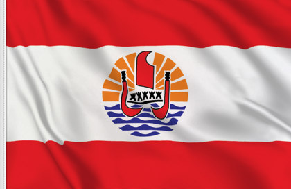 Bandera Polinesia Francesa