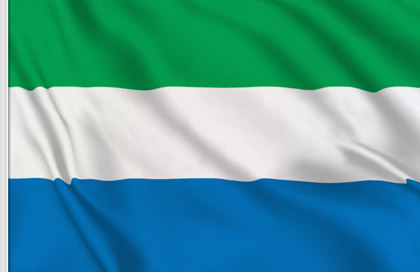 Bandera Sierra Leona