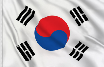 Bandera Corea Sur