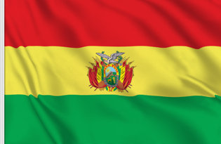 National Bolivia Table Flag