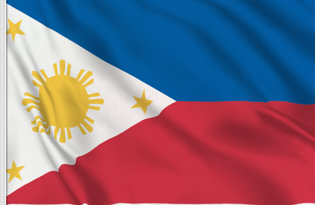 Philippines Table Flag