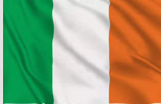 Ireland Table Flag