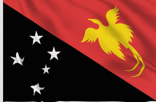 New Guinea Table Flag