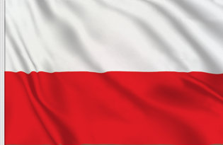 Poland Table Flag