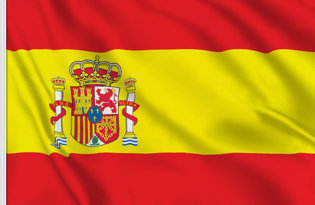 Spain Table Flag