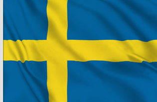 Sweden Table Flag