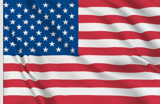 USA Table Flag