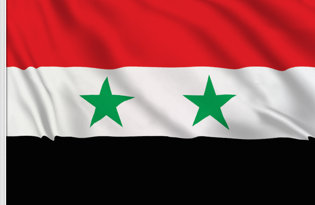 Syria Table Flag