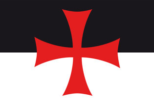 Bandera dei Cavalieri Templari