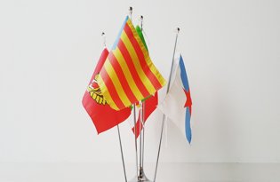 Banderas de mesa