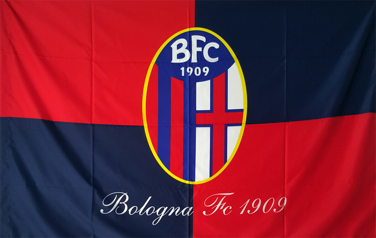 Bfc Bologna Football Club 1909 Flag Em Bologna Imagem de Stock Editorial -  Imagem de editorial, esporte: 276612769