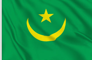 Mauritania Table Flag