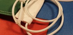 Sheath and rope Italy Savoia Flag