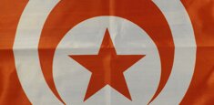 Sublimation printing Tunisia Flag