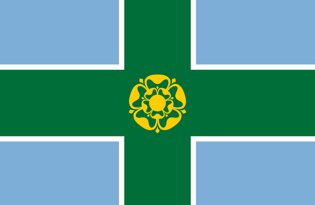 Derbyshire County Flag