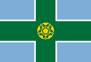 Derbyshire County Flag