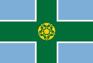 Derbyshire County Flag