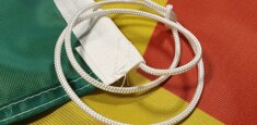 Sheath and rope Suriname Flag