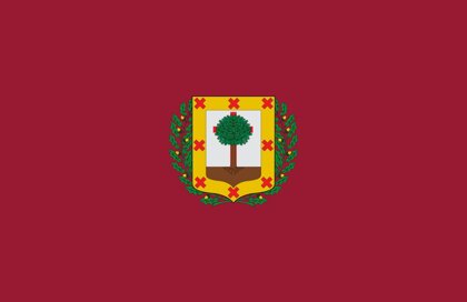 La bandera de la Provincia de Vizcaya