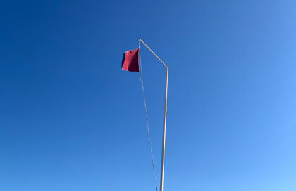 Bandiere Segnalazione PVC Rosse E Gialle TOYANDONA: Ad Alta Visibilità Per Sport, Nautica E Allenamento