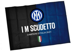 Juventus flag logo black 150x140cm