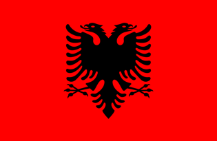 Flag Albania