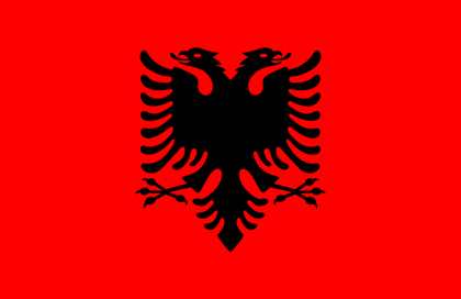 Flag Albania