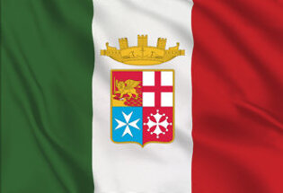 Bandera Italia Marina Militar