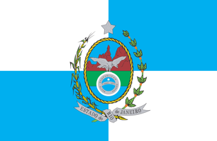 Bandera Estado Rio de Janeiro